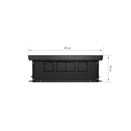 Конвектор внутрипольный Royal Thermo ATRIUM-110/300/2600-DG-U-LB - фото 3